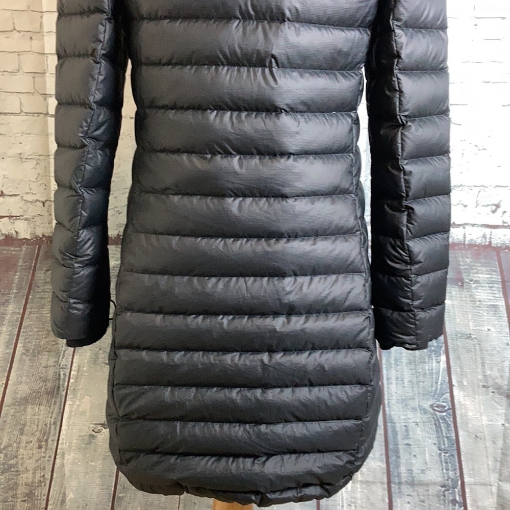 Nike Sportswear Tech AeroLoft Down Parka Jacket Sz S Longline Cozy Athleisure - Picture 9 of 16